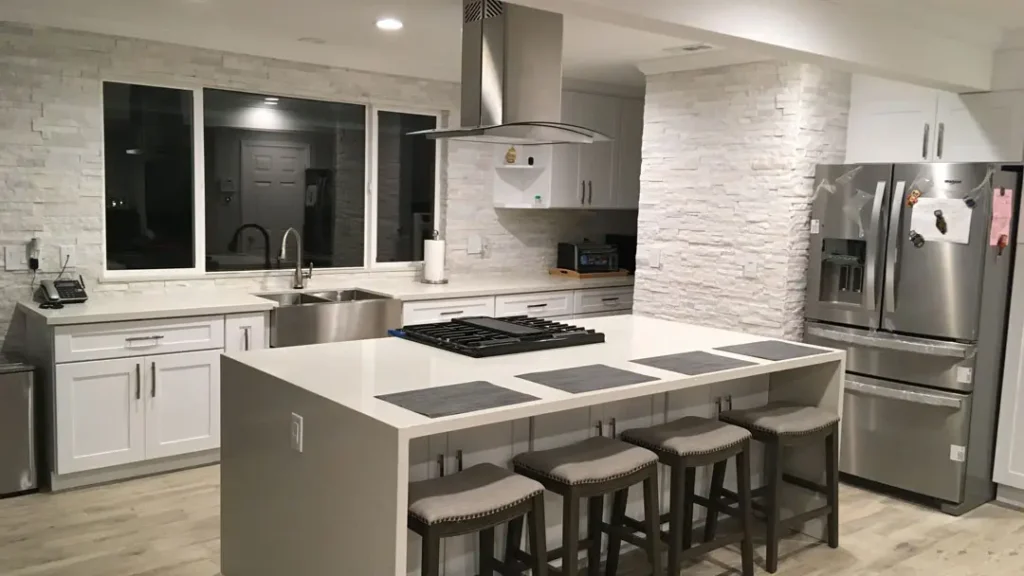 Kitchen remodeling open concept